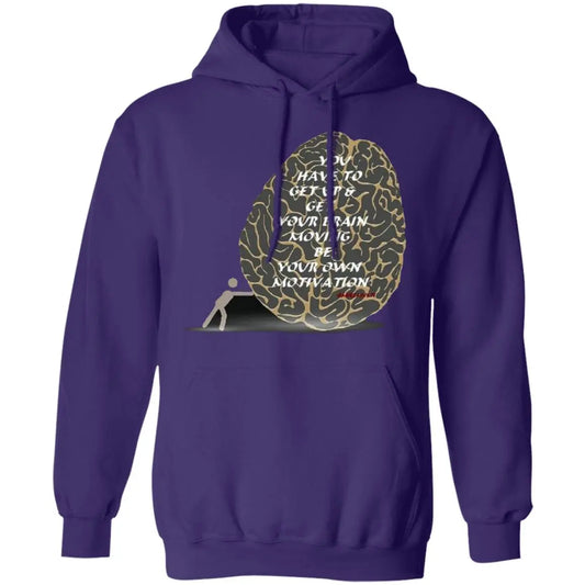 Be Your Own Motivation - Men's Pullover Hoodie CustomCat