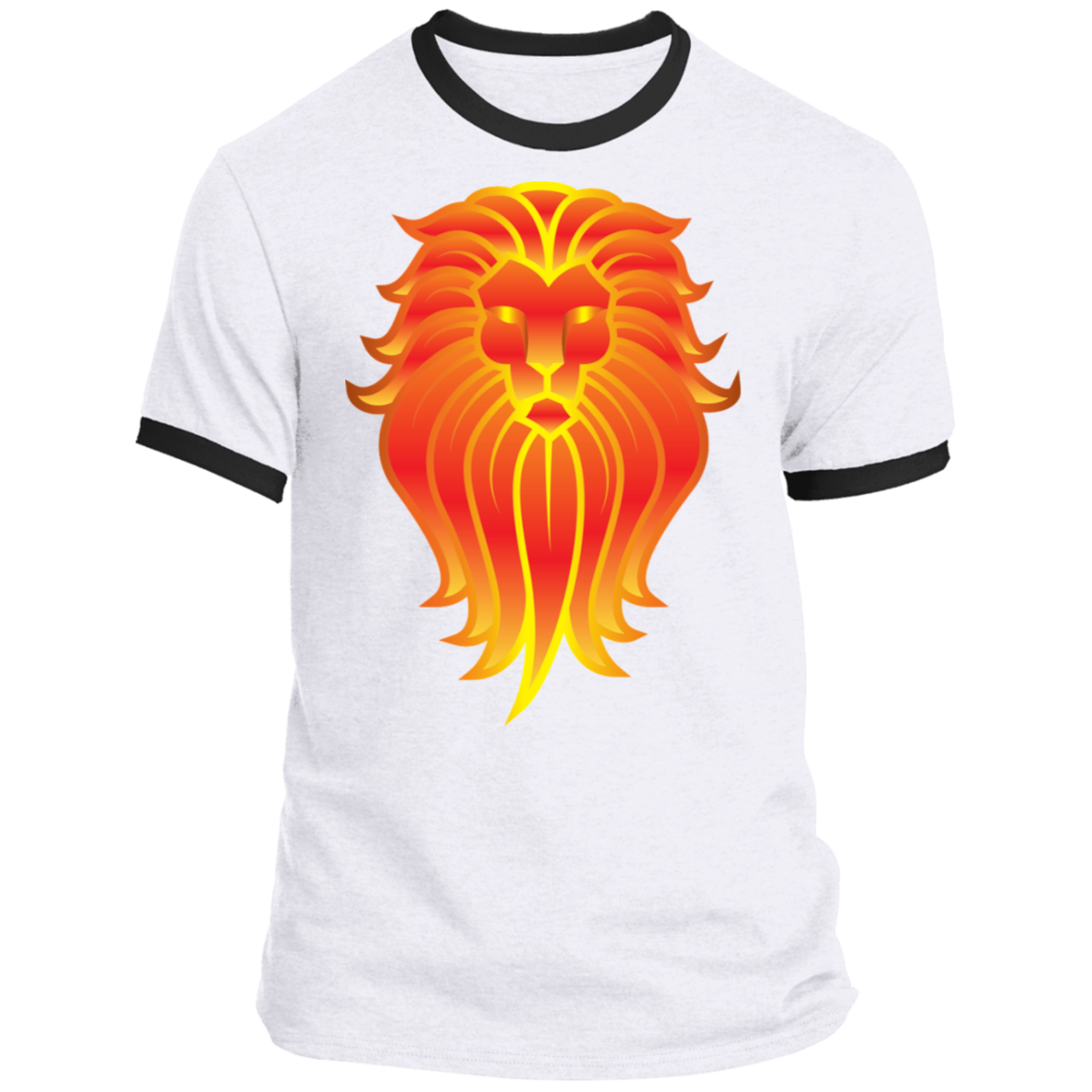 The Lion - Men's Ringer T-shirt