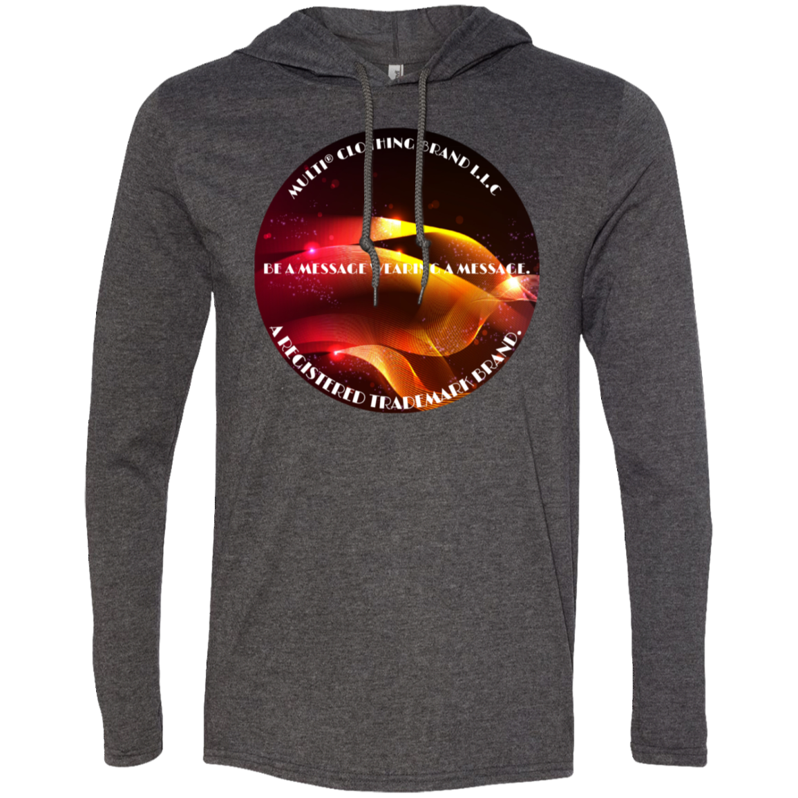 Multi Clothing Brand L.L.C - B.A.M.W.A.M - Abstract - Men's LS T-Shirt Hoodie CustomCat
