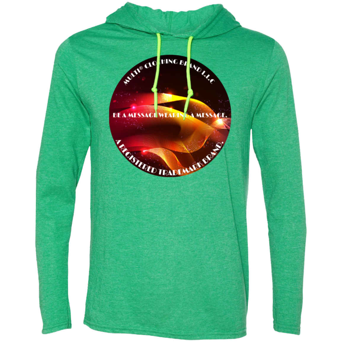 Multi Clothing Brand L.L.C - B.A.M.W.A.M - Abstract - Men's LS T-Shirt Hoodie CustomCat