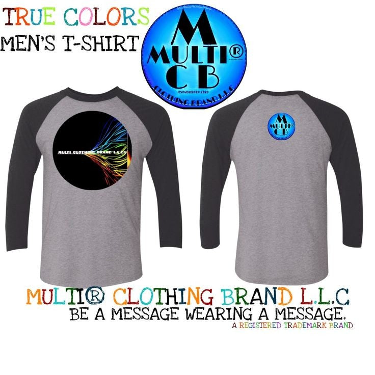 True Colors Men's T-Shirt | Best comfort colors t shirts