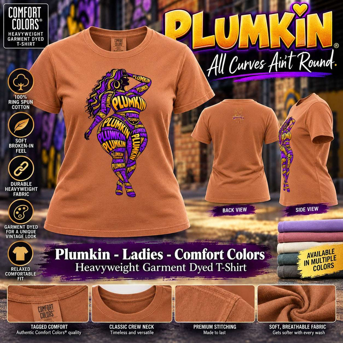 Marketing ad image Plumkin Ladies T-Shirt 