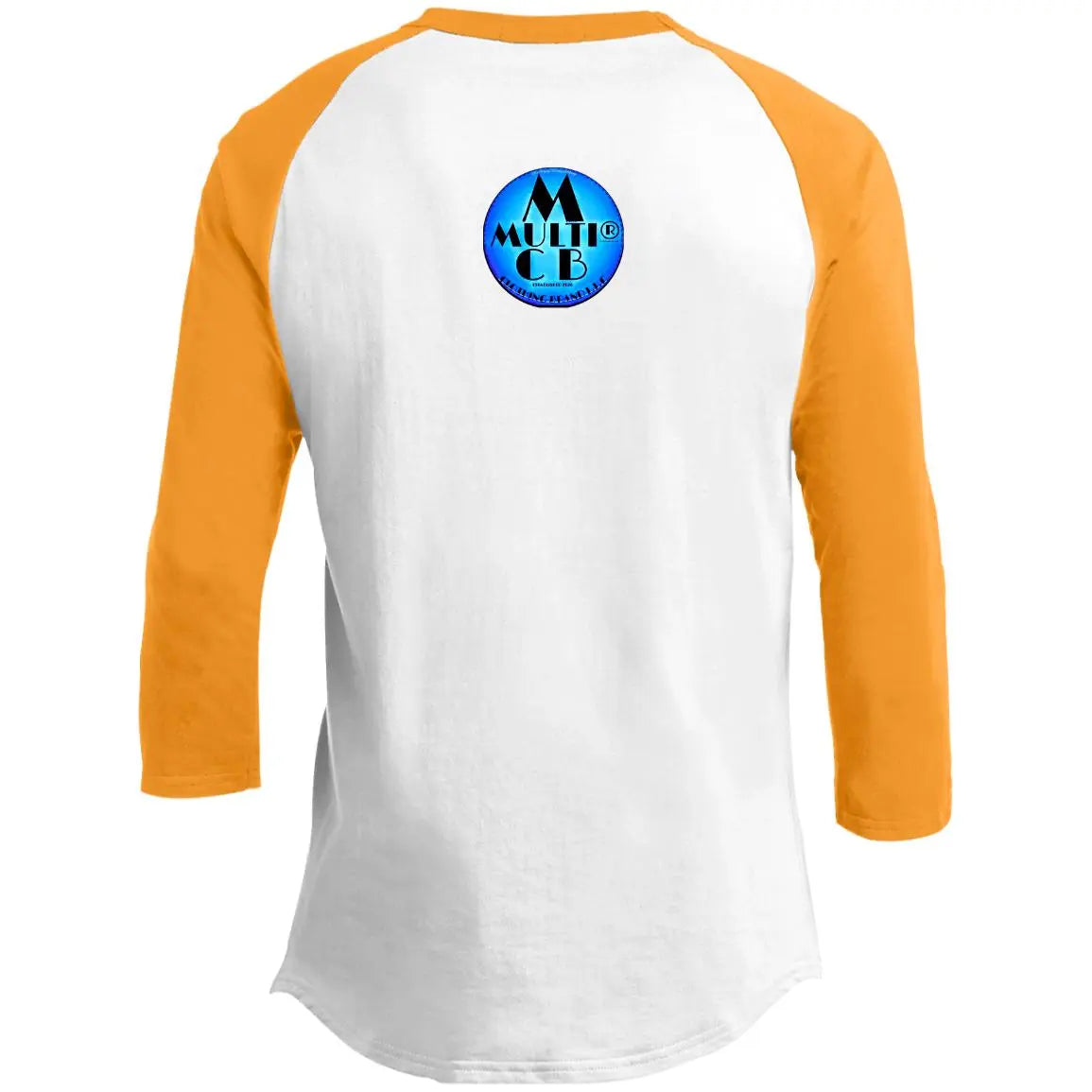 Blue Owl - Youth 3/4 Raglan Sleeve Shirt CustomCat