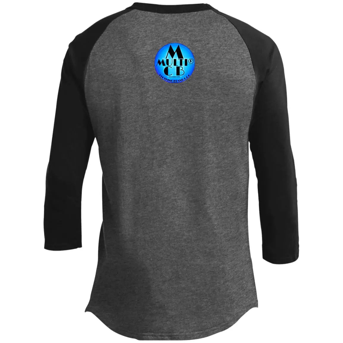 Find The Balance In Your Life - Men's 3/4 Raglan Sleeve Shirt CustomCat