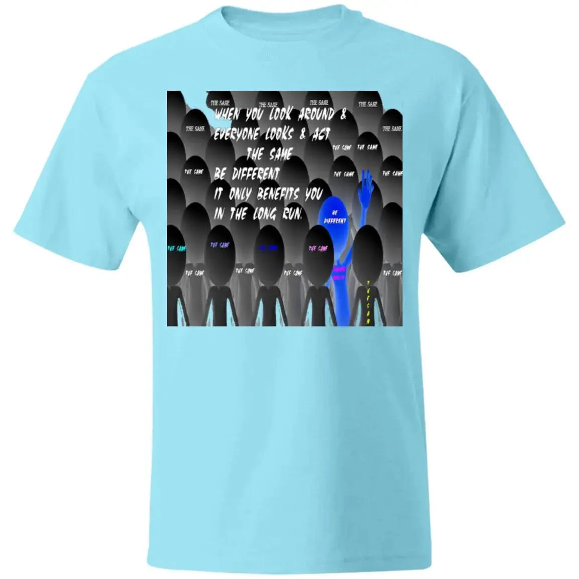 Be Different - Men's - SS - Cotton - T-Shirt CustomCat