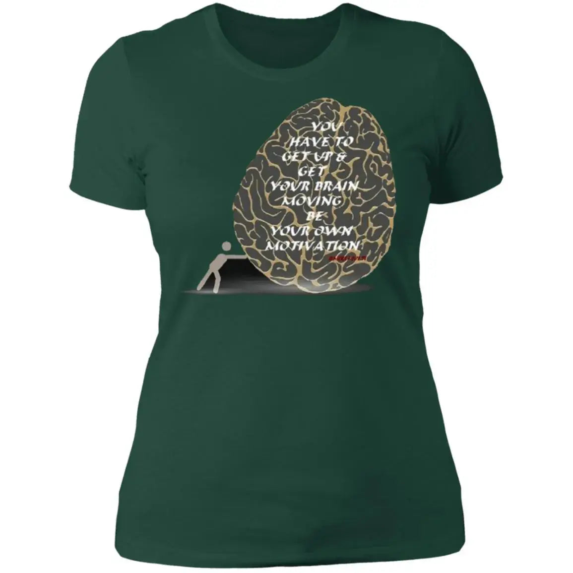 Be Your Own - Ladies BF T-Shirt CustomCat