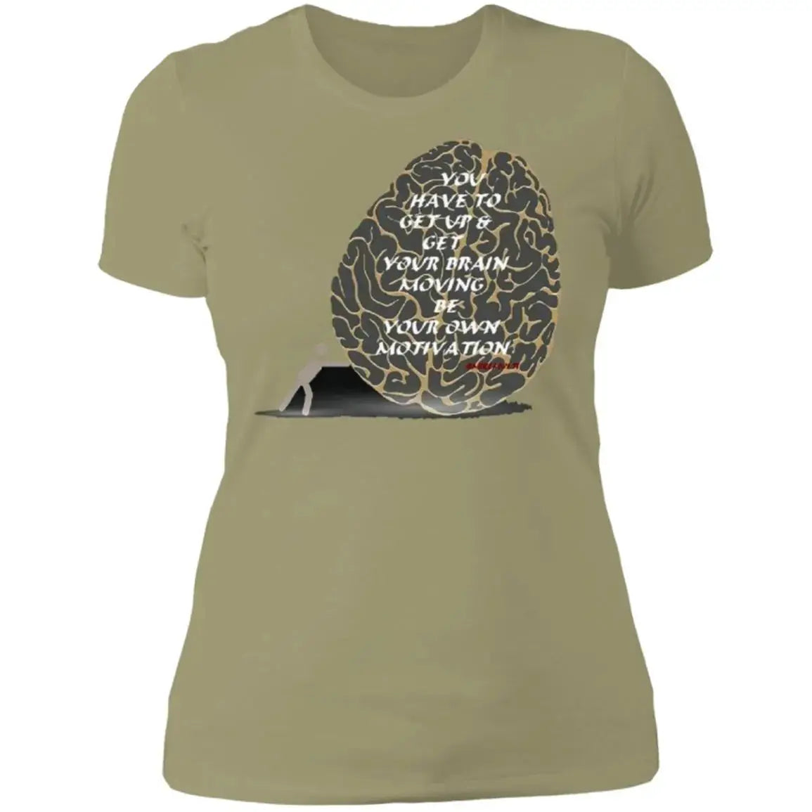 Be Your Own - Ladies BF T-Shirt CustomCat