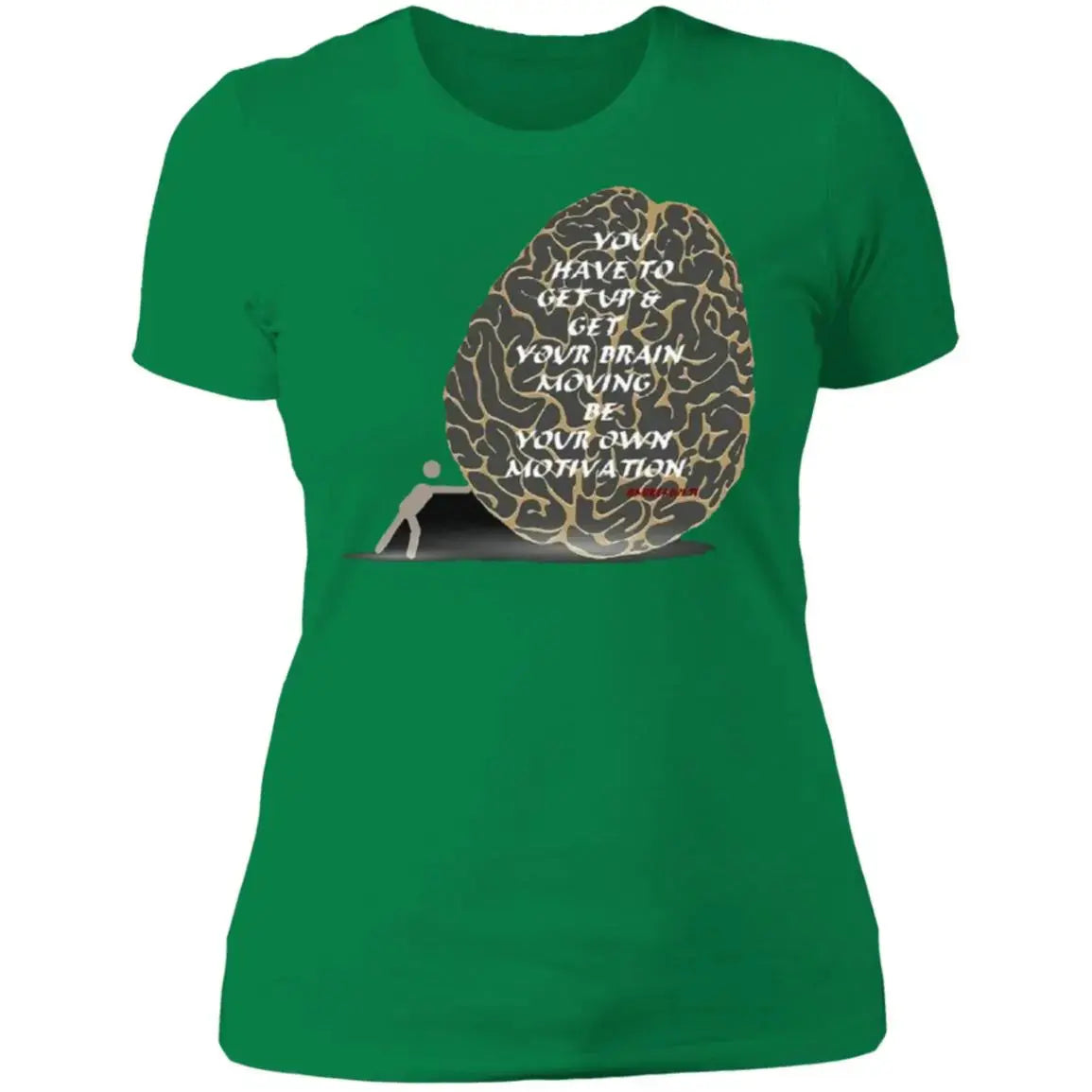 Be Your Own - Ladies BF T-Shirt CustomCat