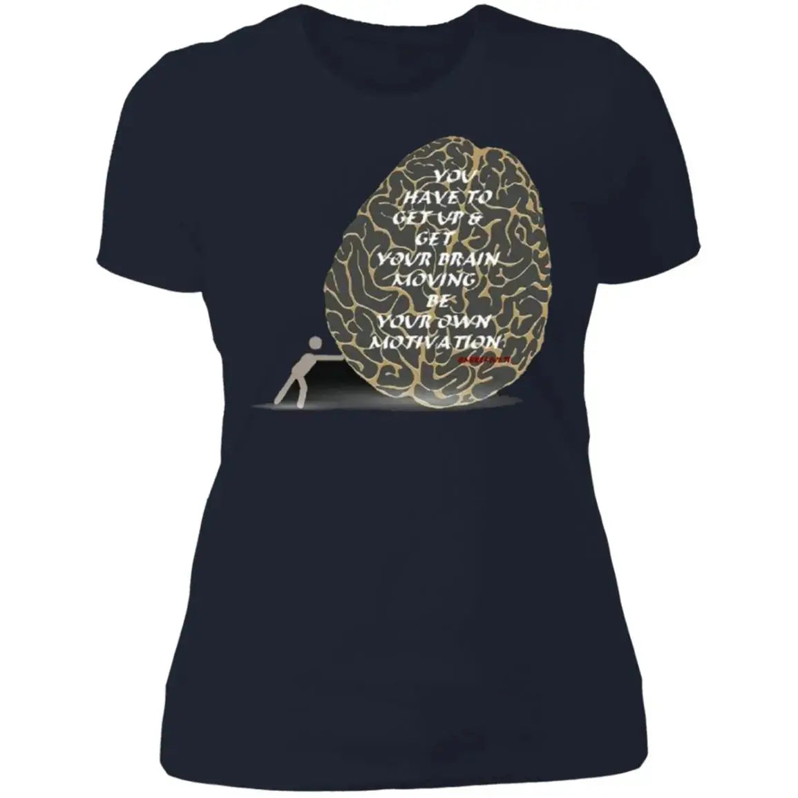 Be Your Own - Ladies BF T-Shirt CustomCat