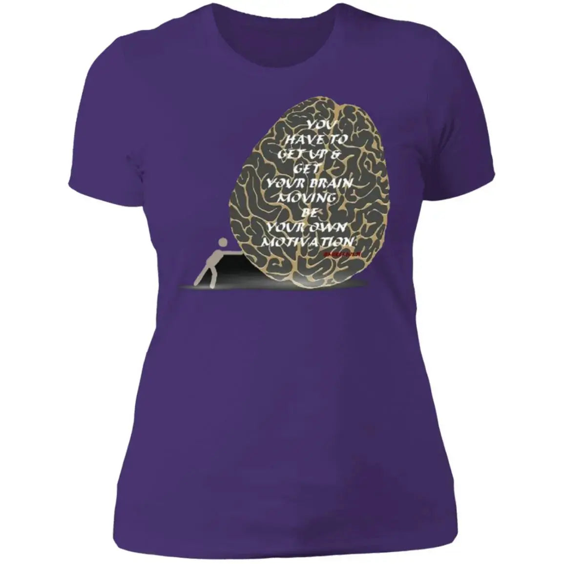 Be Your Own - Ladies BF T-Shirt CustomCat