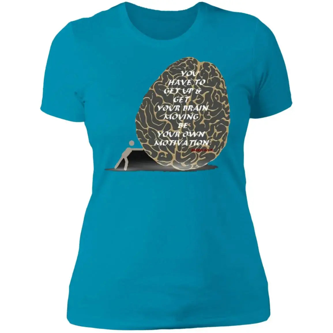 Be Your Own - Ladies BF T-Shirt CustomCat