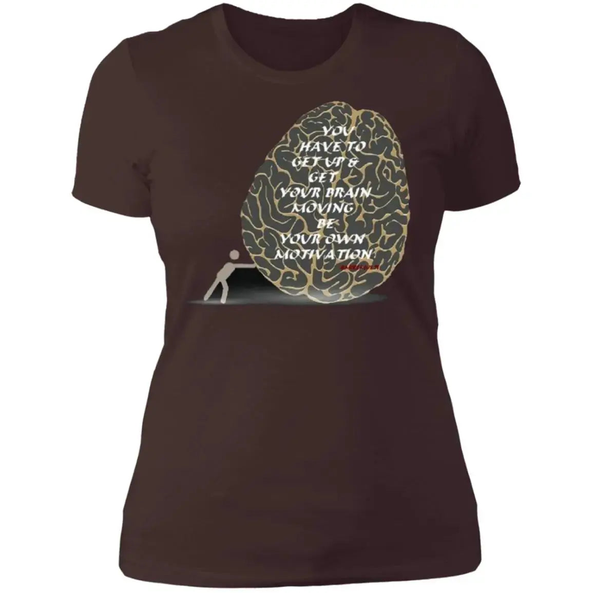 Be Your Own - Ladies BF T-Shirt CustomCat