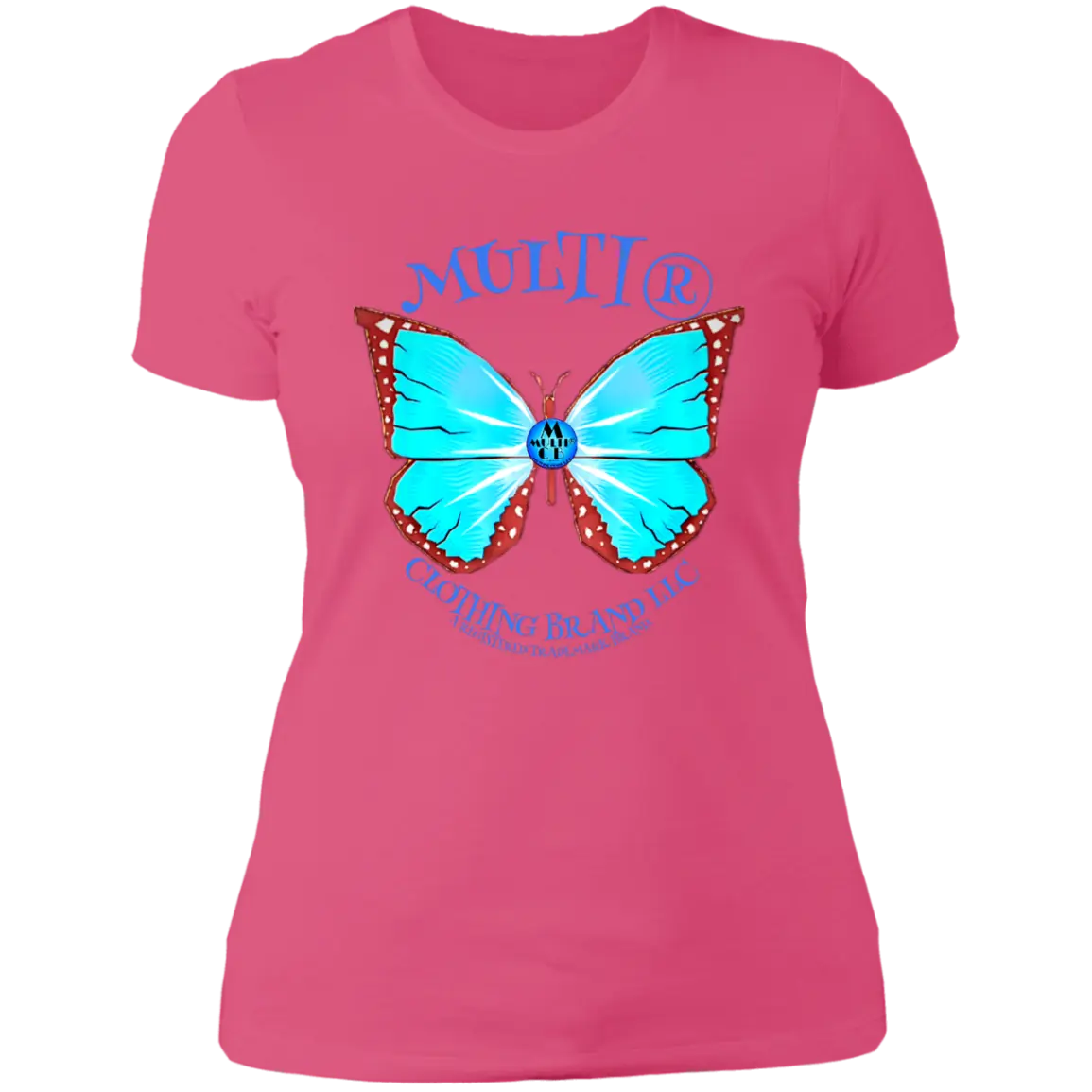 Butterfly - Ladies - BF T-Shirt CustomCat