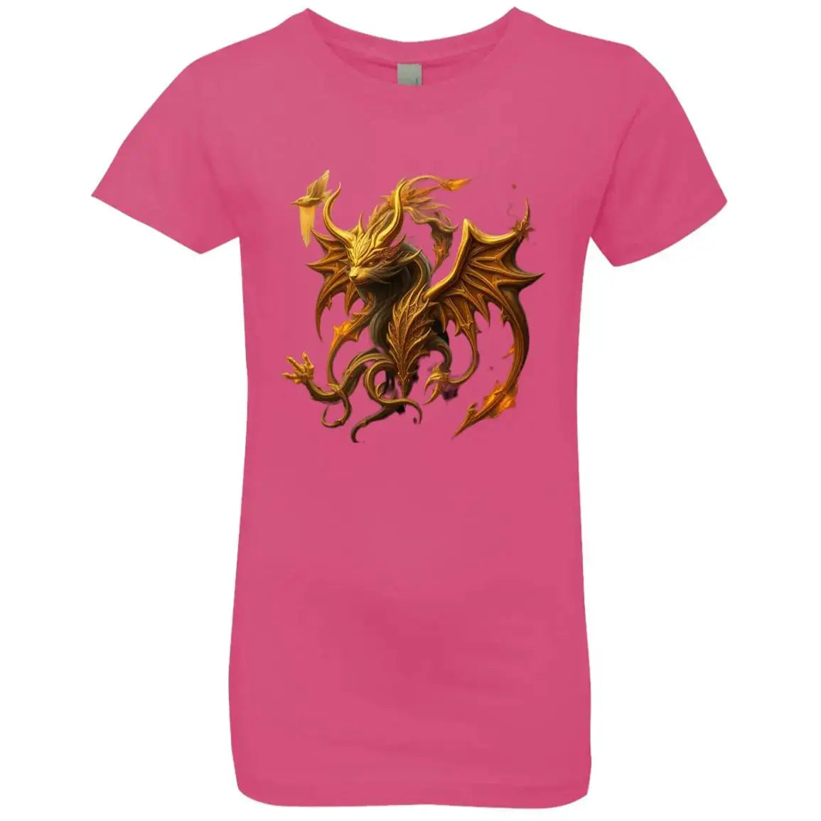 Dragon - CLOSEOUT - NL3710 Girls' Princess T-Shirt CustomCat