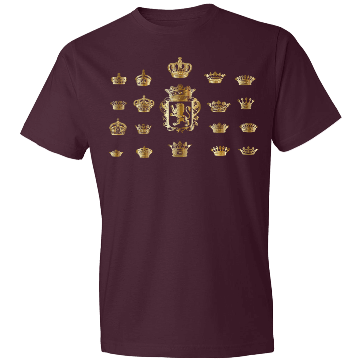 "Royalty" - Men's - 980 Lightweight T-Shirt 4.5 oz CustomCat