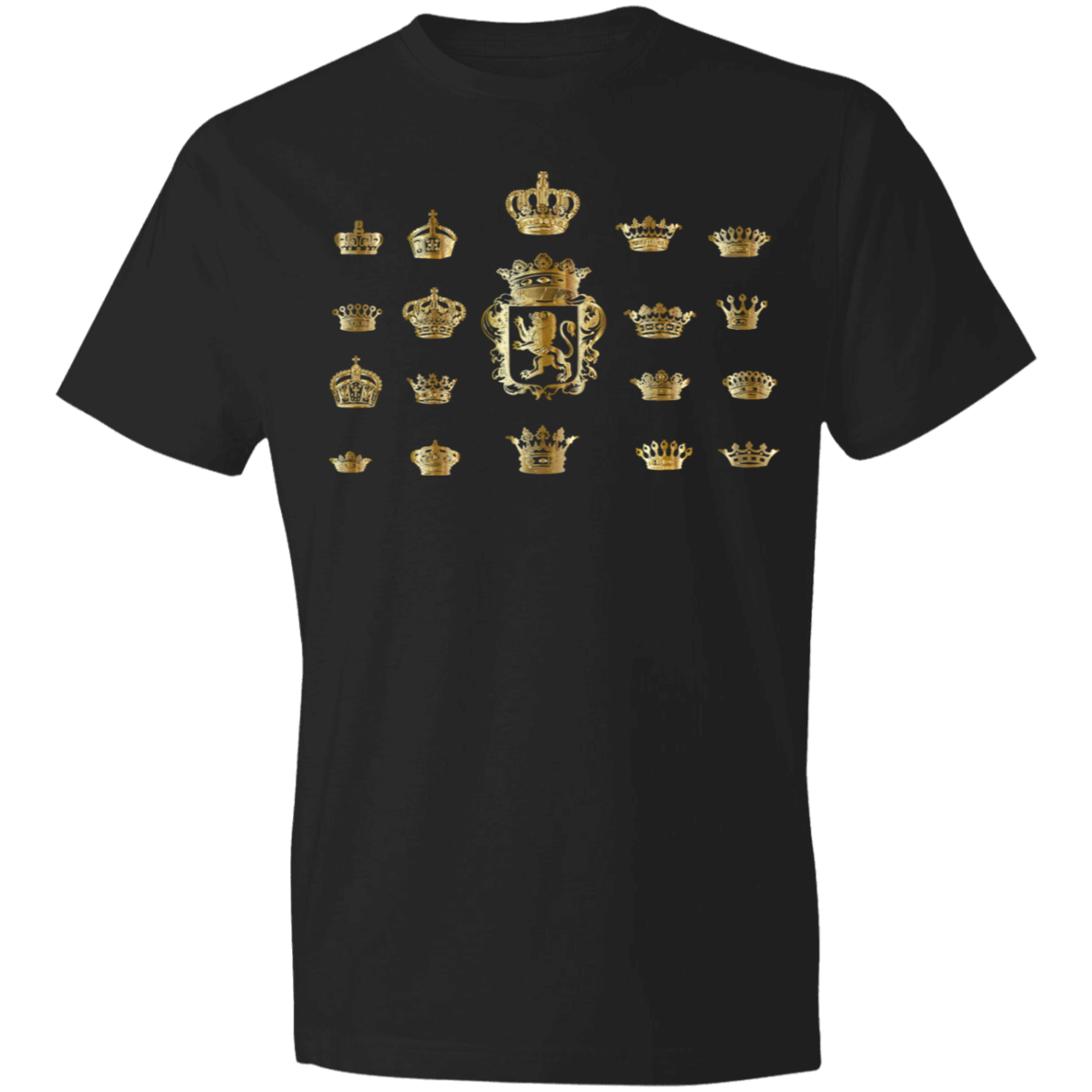 "Royalty" - Men's - 980 Lightweight T-Shirt 4.5 oz CustomCat