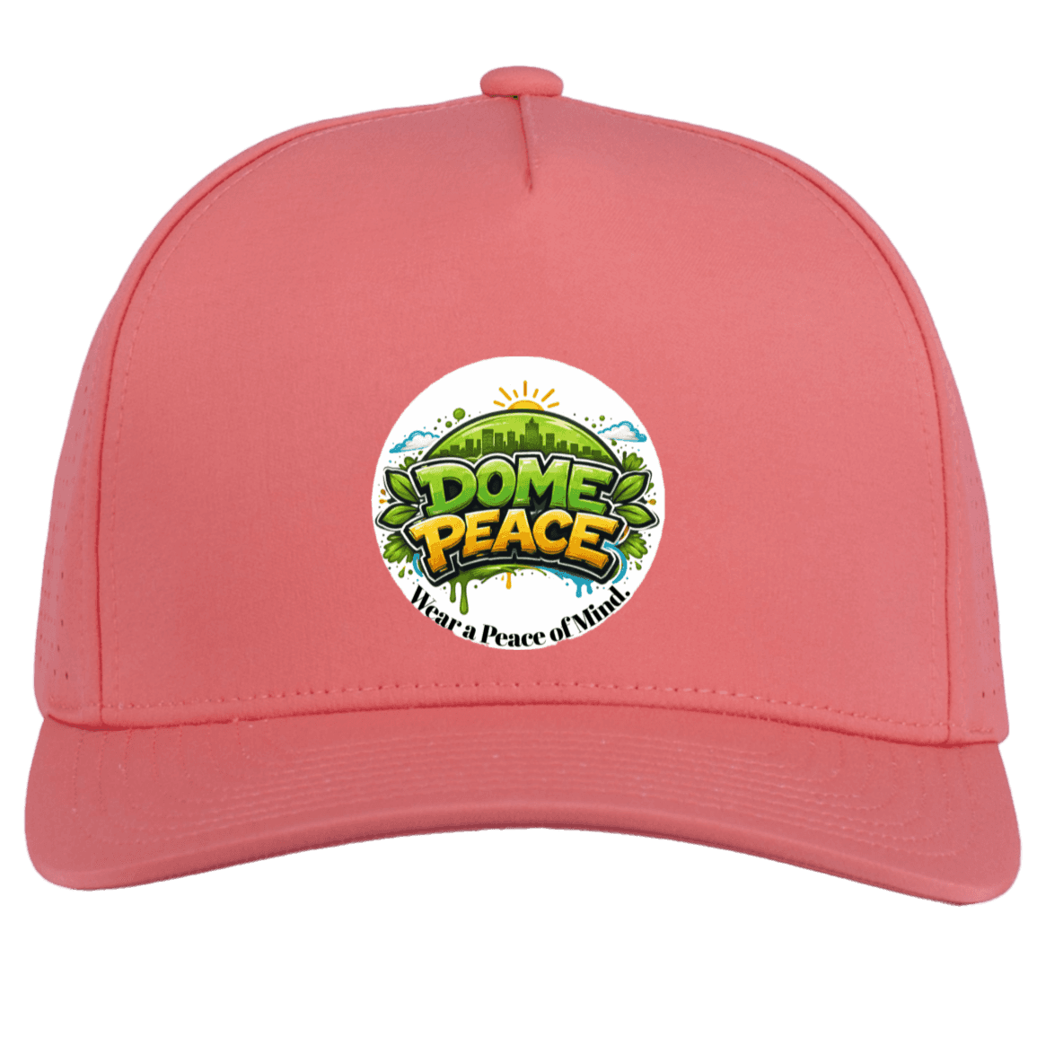 Dome Peace Caps /Hats - P424 Weekender Perforated Snapback Cap