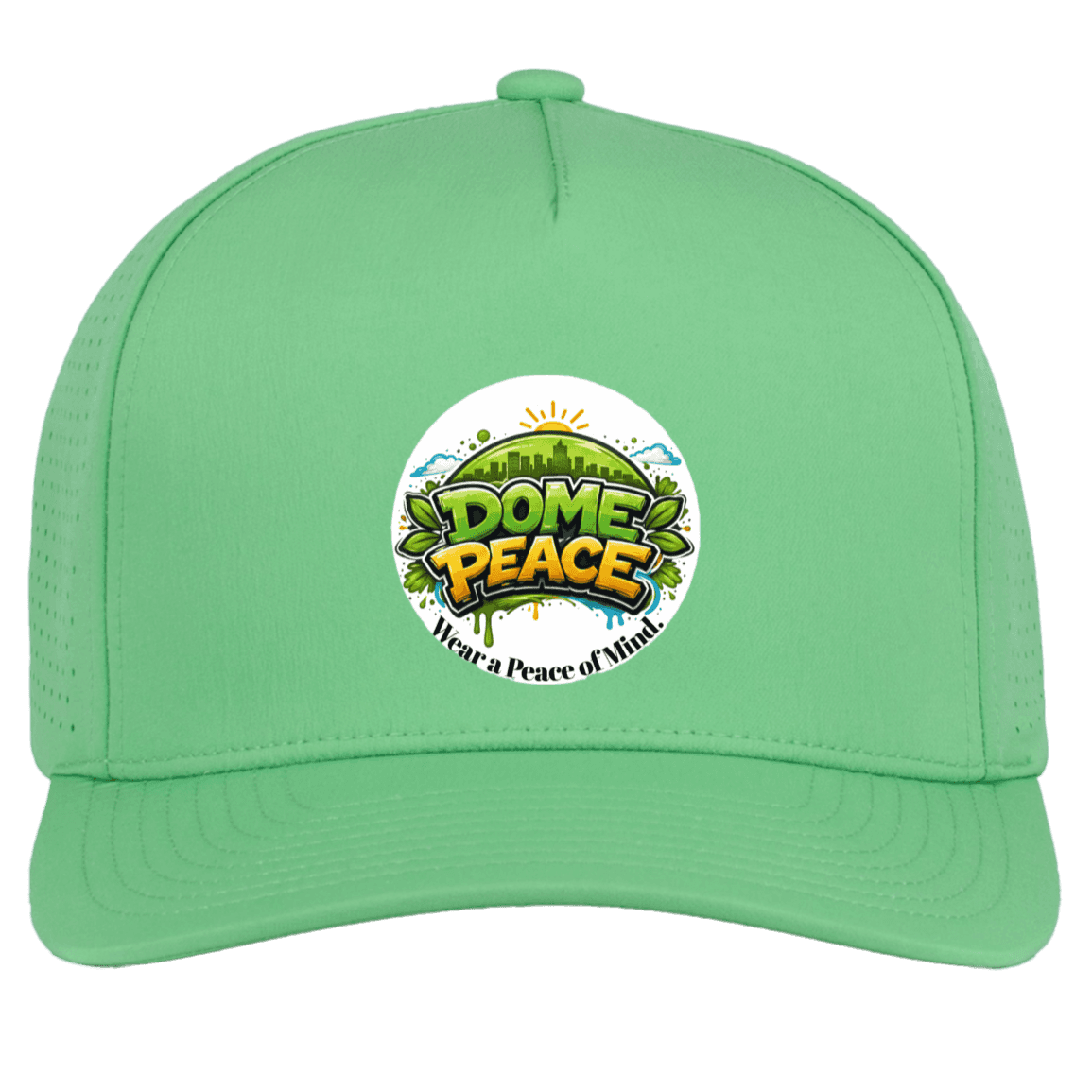 Dome Peace Caps /Hats - P424 Weekender Perforated Snapback Cap