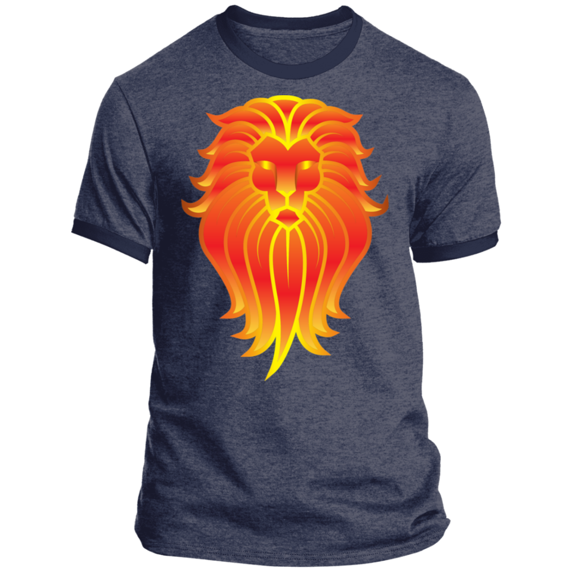 The Lion - Men's Ringer T-shirt