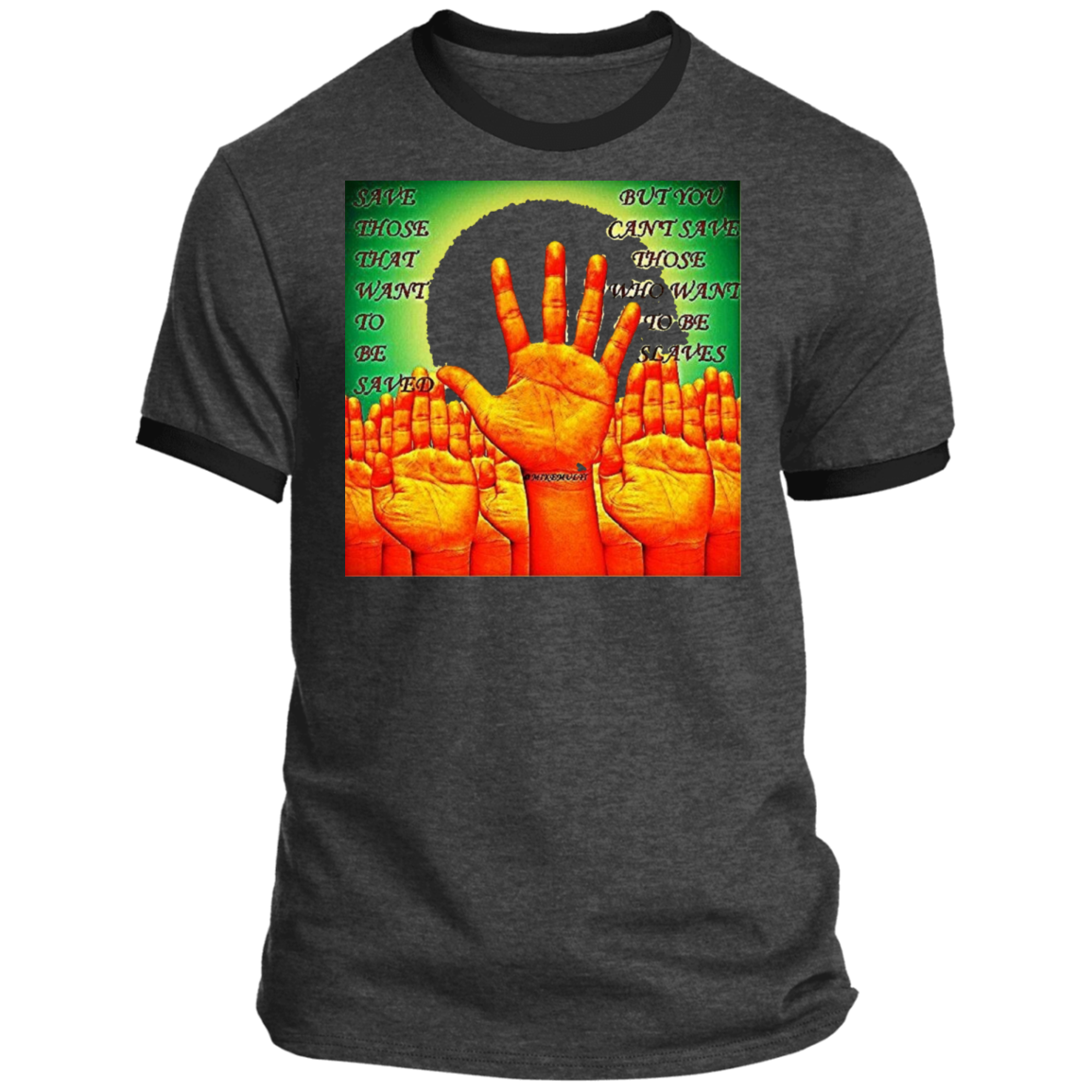 Multi - Save Those That Want To Be Saved - Men's Ringer T-shirt