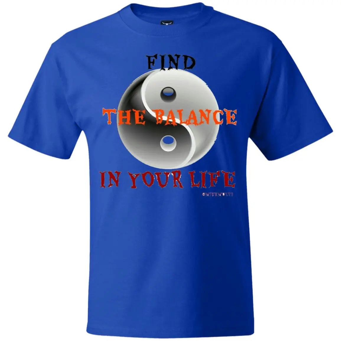 Find The Balance In Your Life - Men's Beefy T-Shirt CustomCat