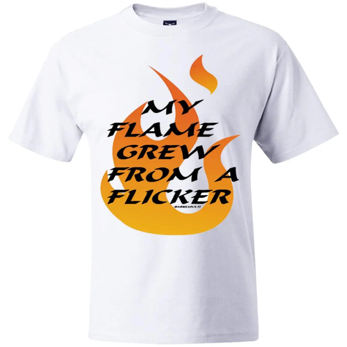 Flame From Flicker - Men's Beefy T-Shirt CustomCat