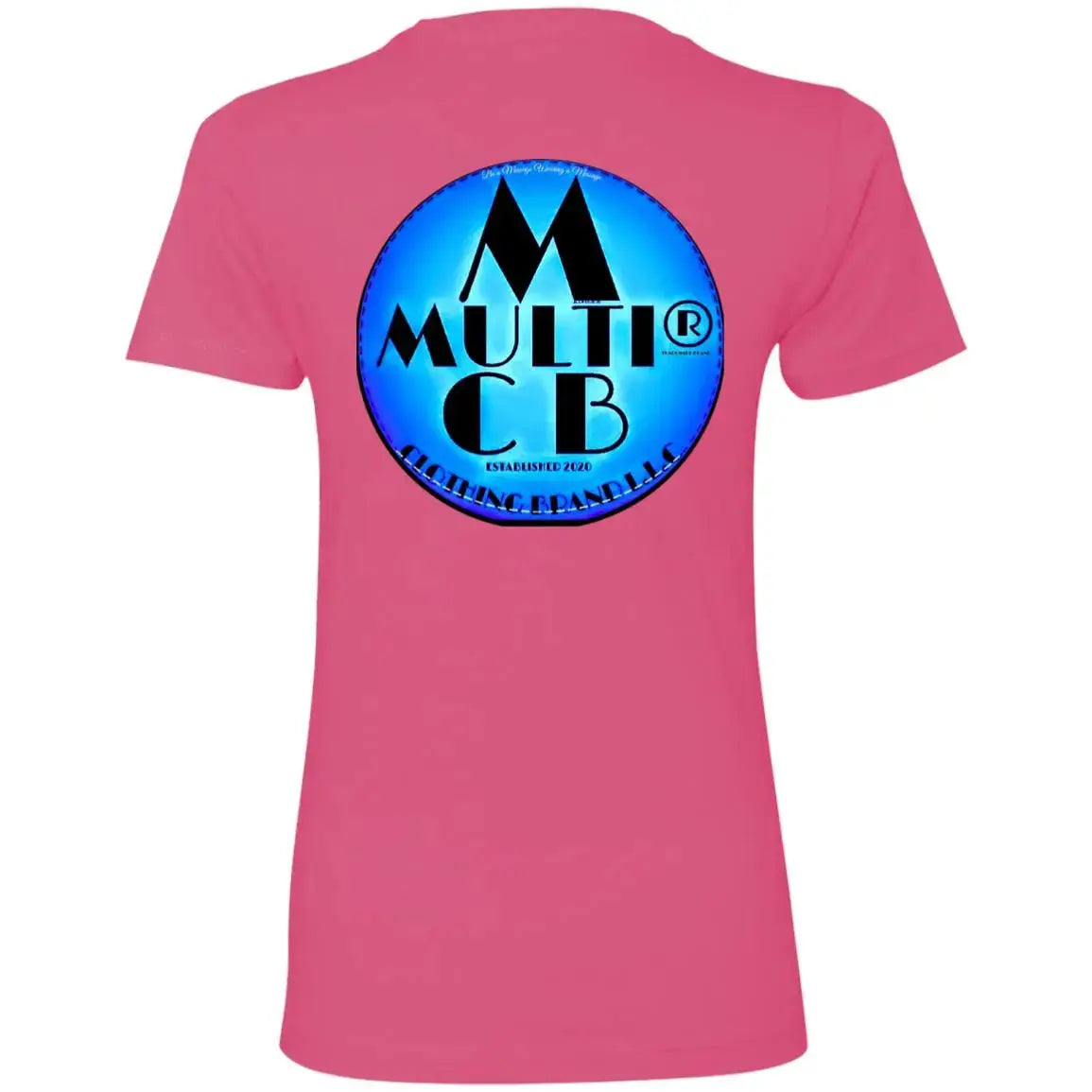 Flowers - Ladies - BF - T-Shirt CustomCat