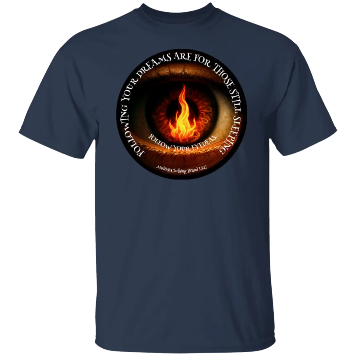 Follow Your Eyedeas - Men's - G500 Gildan 5.3 oz. T-Shirt CustomCat