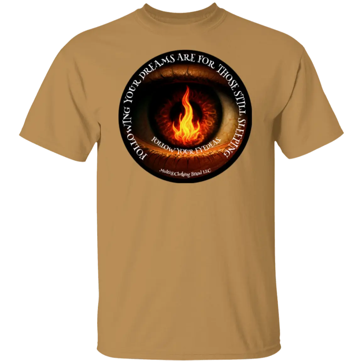 Follow Your Eyedeas - Men's - G500 Gildan 5.3 oz. T-Shirt CustomCat