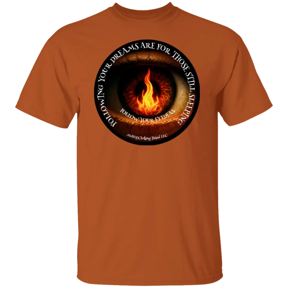 Follow Your Eyedeas - Men's - G500 Gildan 5.3 oz. T-Shirt CustomCat