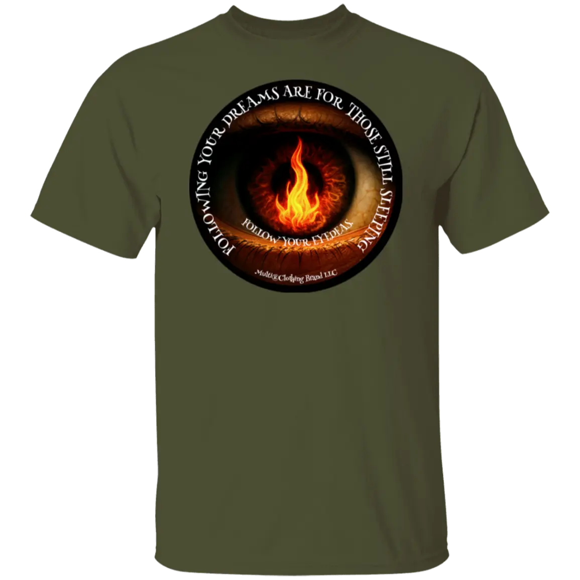 Follow Your Eyedeas - Men's - G500 Gildan 5.3 oz. T-Shirt CustomCat