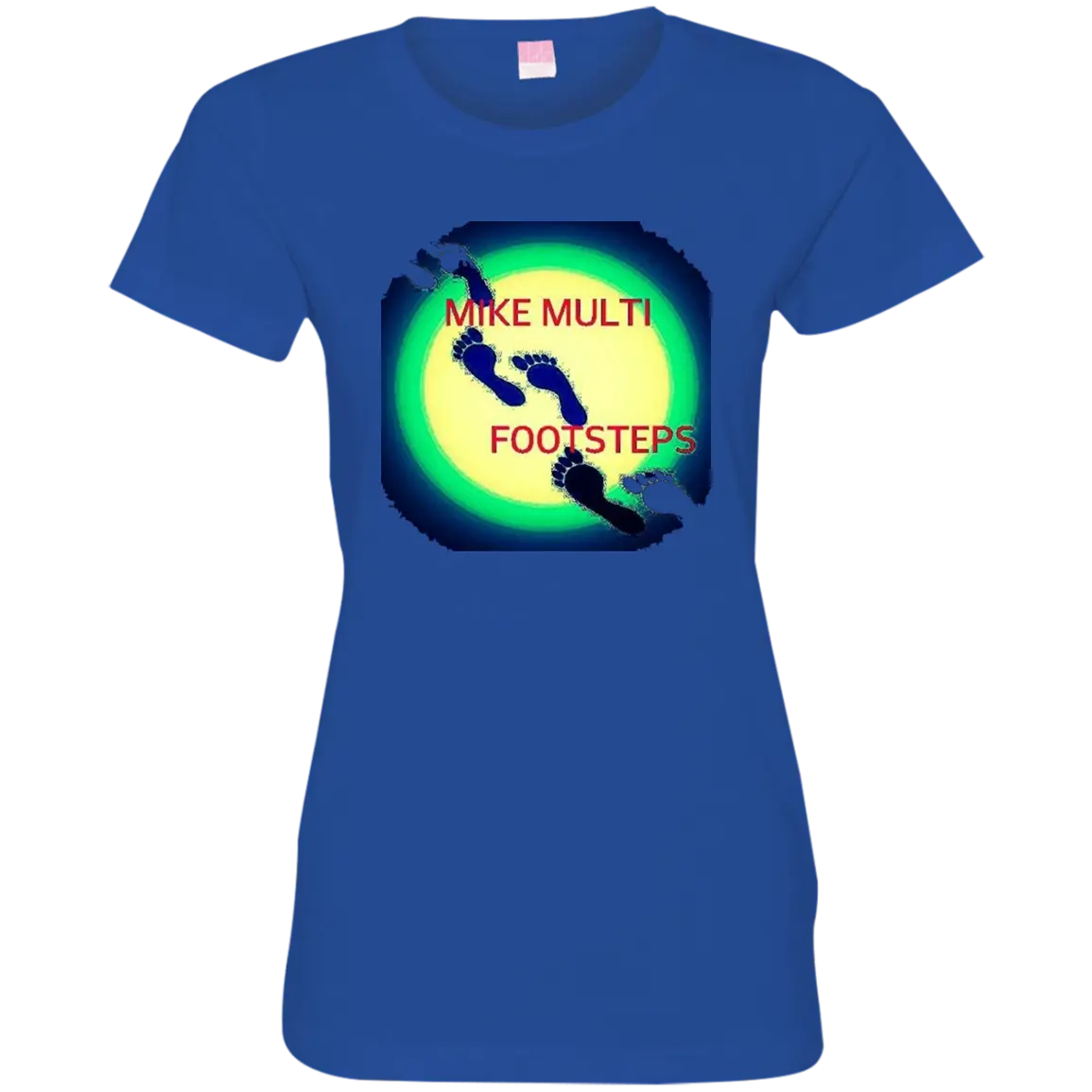 Footsteps - Ladies - FJ T-Shirt CustomCat