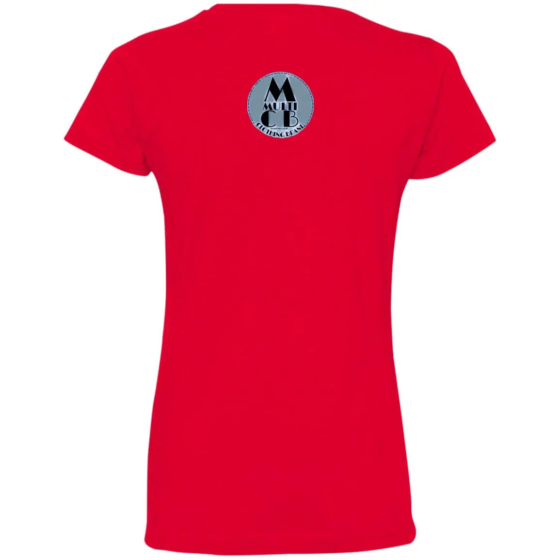 Footsteps - Ladies' Fine Jersey T-Shirt CustomCat