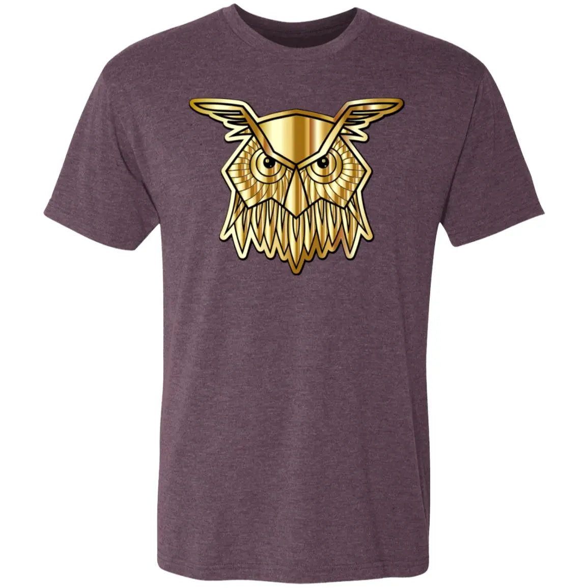 Golden Owl - Men's Triblend T-Shirt CustomCat