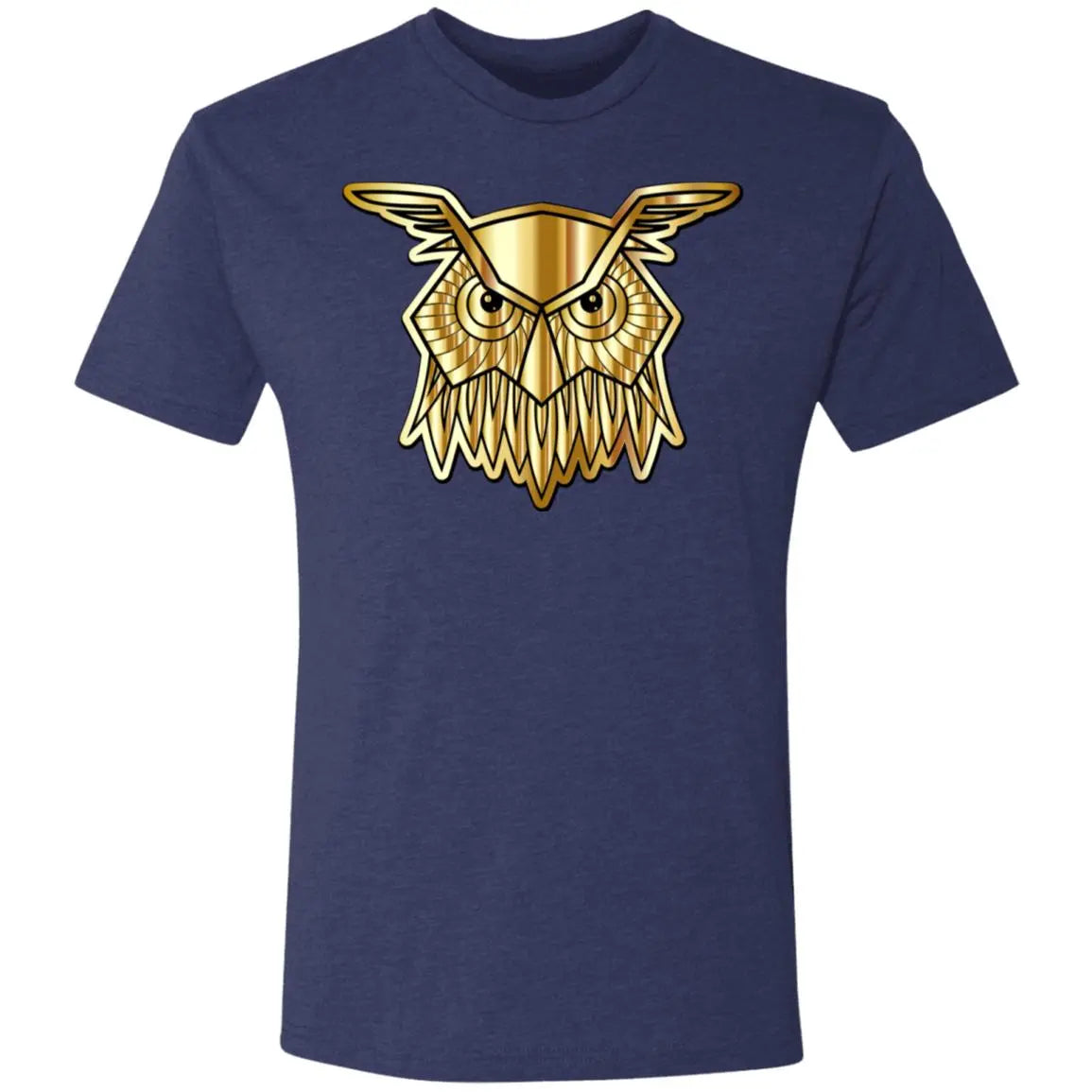 Golden Owl - Men's Triblend T-Shirt CustomCat