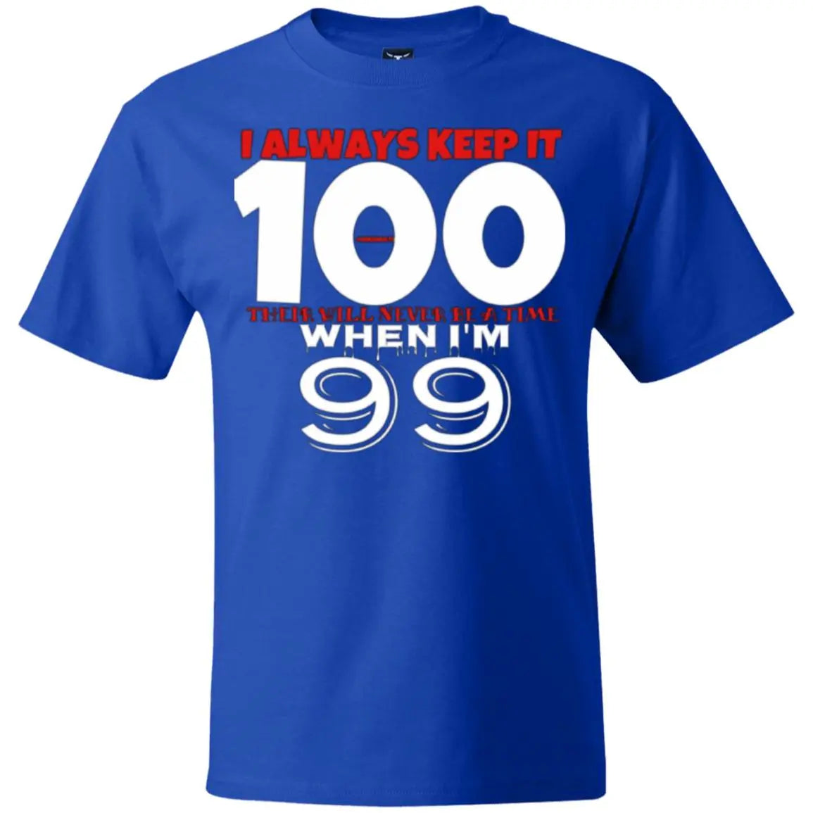 I Always Keep It 100 - Men's Beefy T-Shirt CustomCat