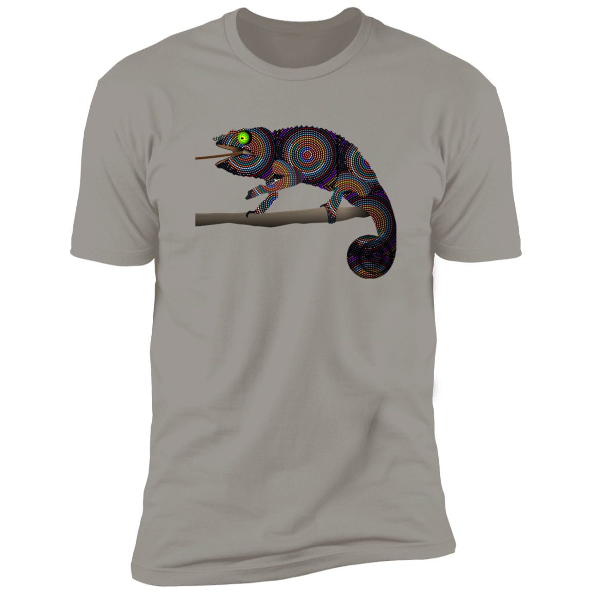 Camillion - Men's Premium Short Sleeve T-shirt, Light grey