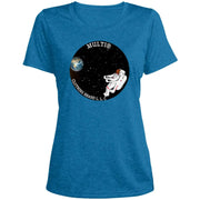 Multi Clothing Brand L.L.C - Spacewoman - Ladies' Heather Scoop Neck Performance Tee CustomCat