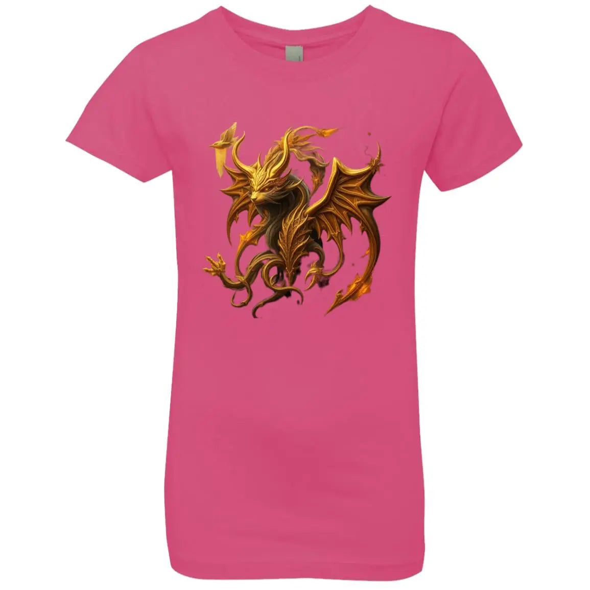 Multi - Dragon - CLOSEOUT - NL3710 Girls' Princess T-Shirt CustomCat