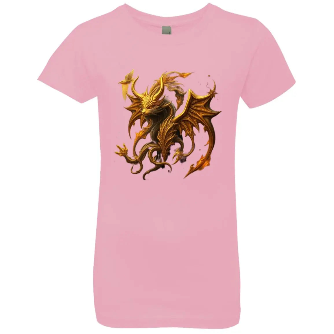 Multi - Dragon - CLOSEOUT - NL3710 Girls' Princess T-Shirt CustomCat