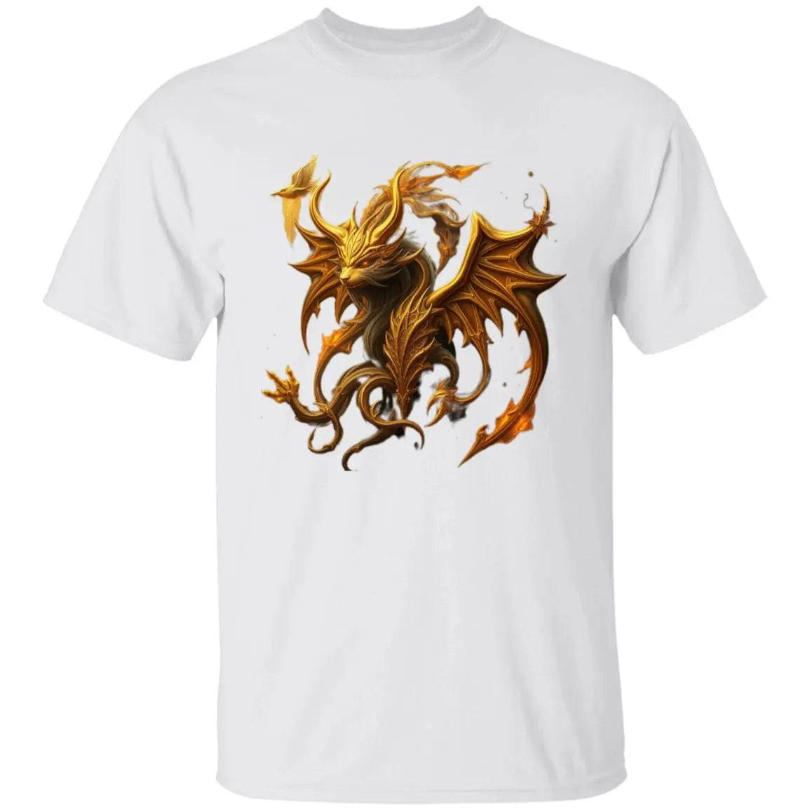 Multi - Dragon - G500B Youth 5.3 oz 100% Cotton T-Shirt CustomCat