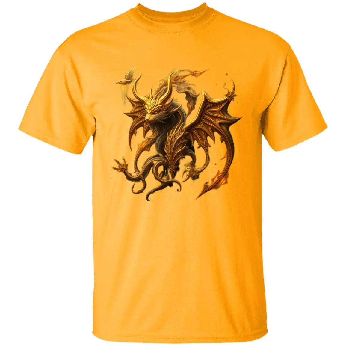 Multi - Dragon - G500B Youth 5.3 oz 100% Cotton T-Shirt CustomCat