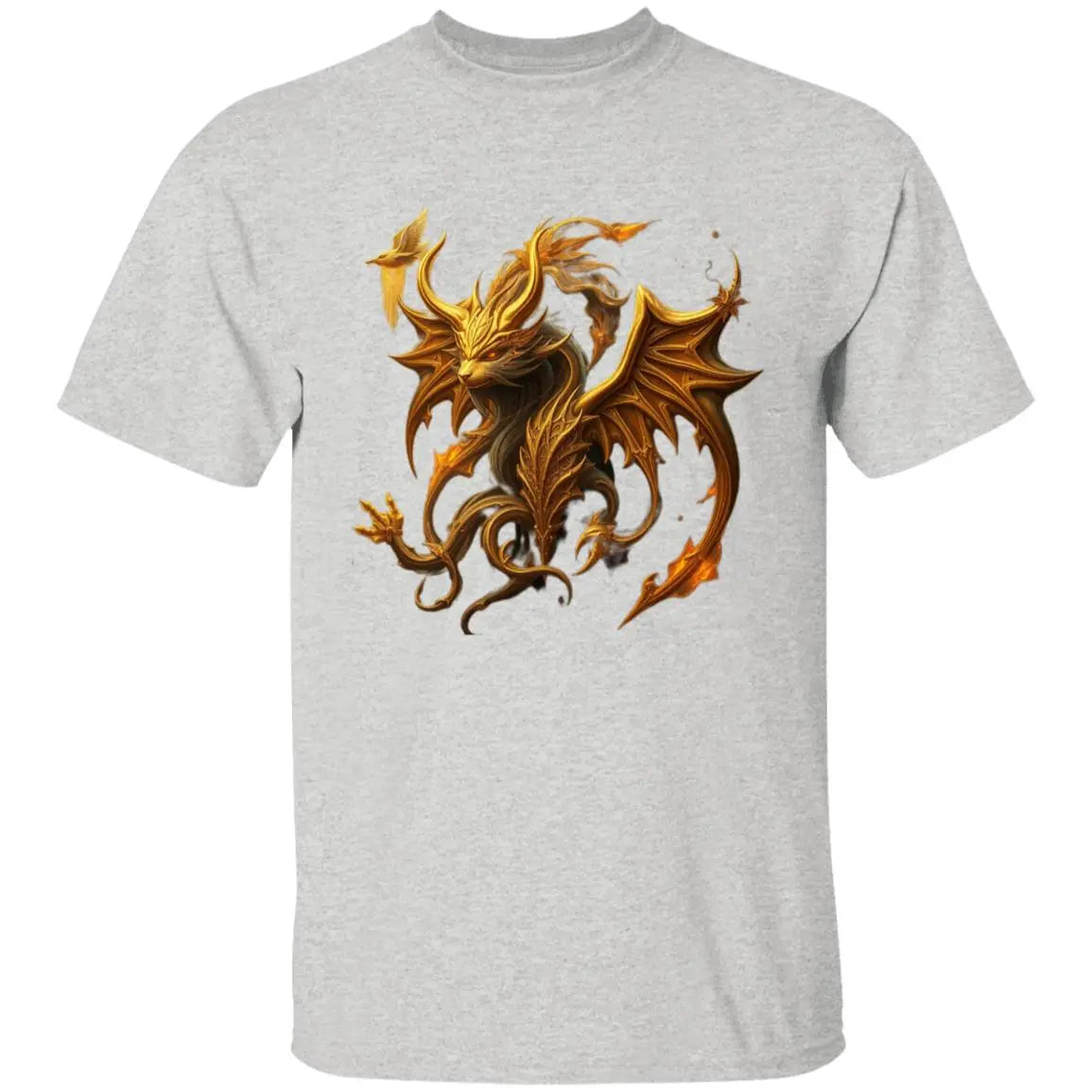 Multi - Dragon - G500B Youth 5.3 oz 100% Cotton T-Shirt CustomCat