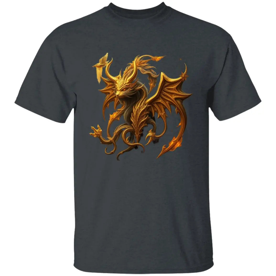 Multi - Dragon - G500B Youth 5.3 oz 100% Cotton T-Shirt CustomCat