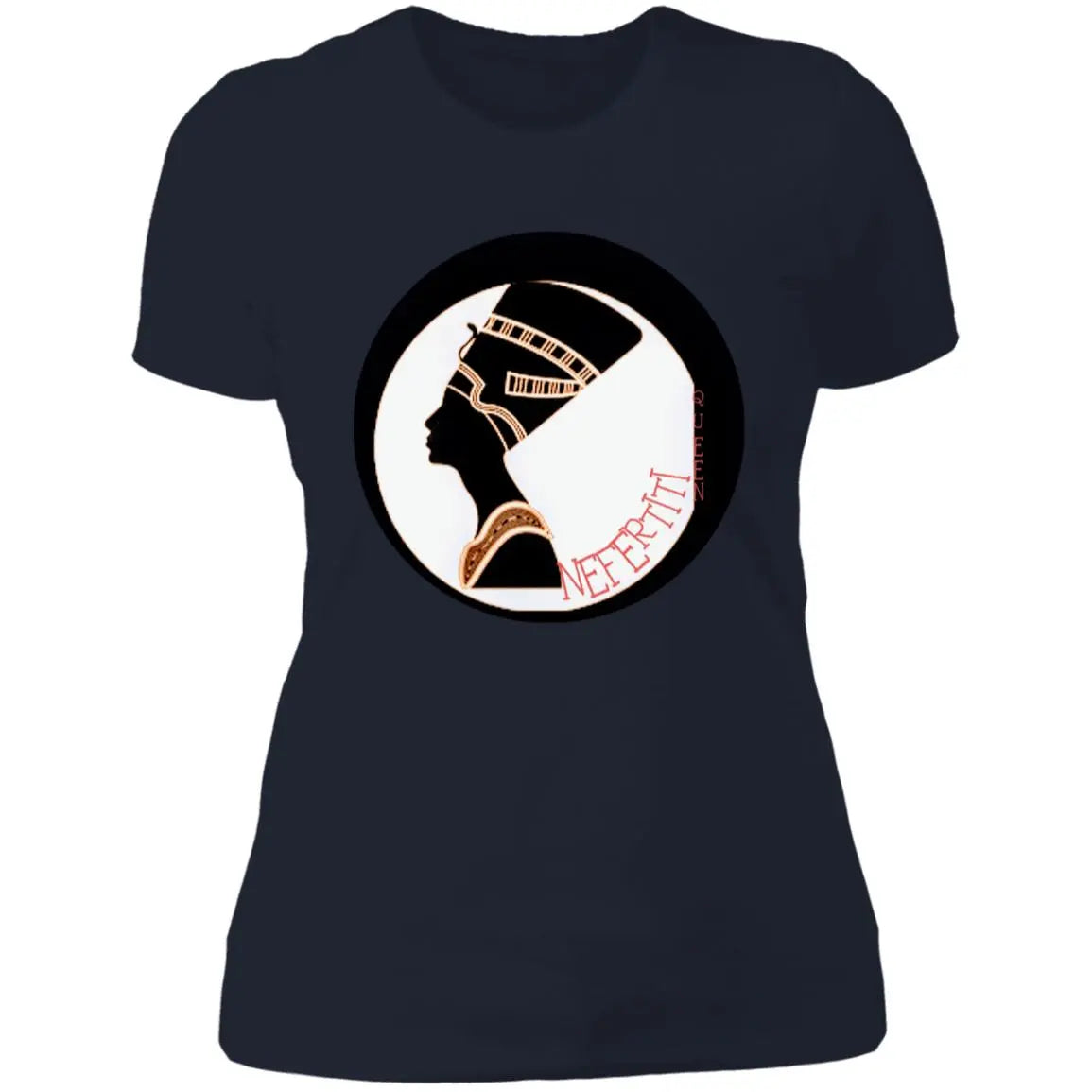 Multi - Queen Nefertiti - NL3900 Ladies' Vintage Boyfriend T-Shirt Clothing CustomCat