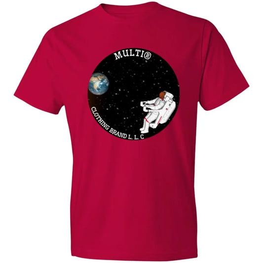 Multi - Spaceman - Men's 980 Lightweight Vintage T-Shirt 4.5 oz Clothing CustomCat