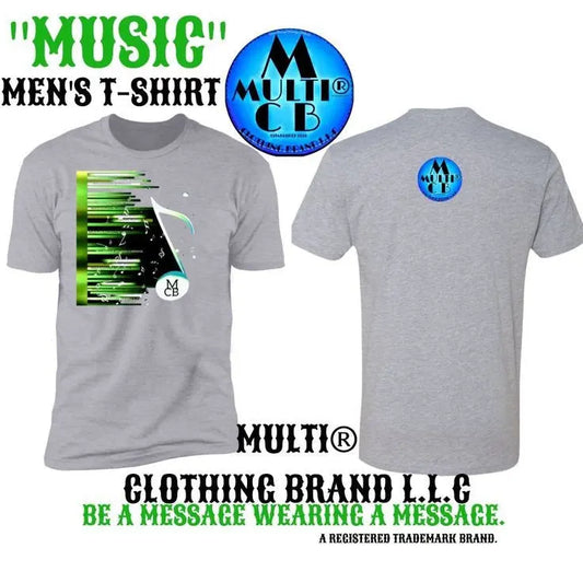 Music - Men's Premium Short Sleeve T-Shirt CustomCat