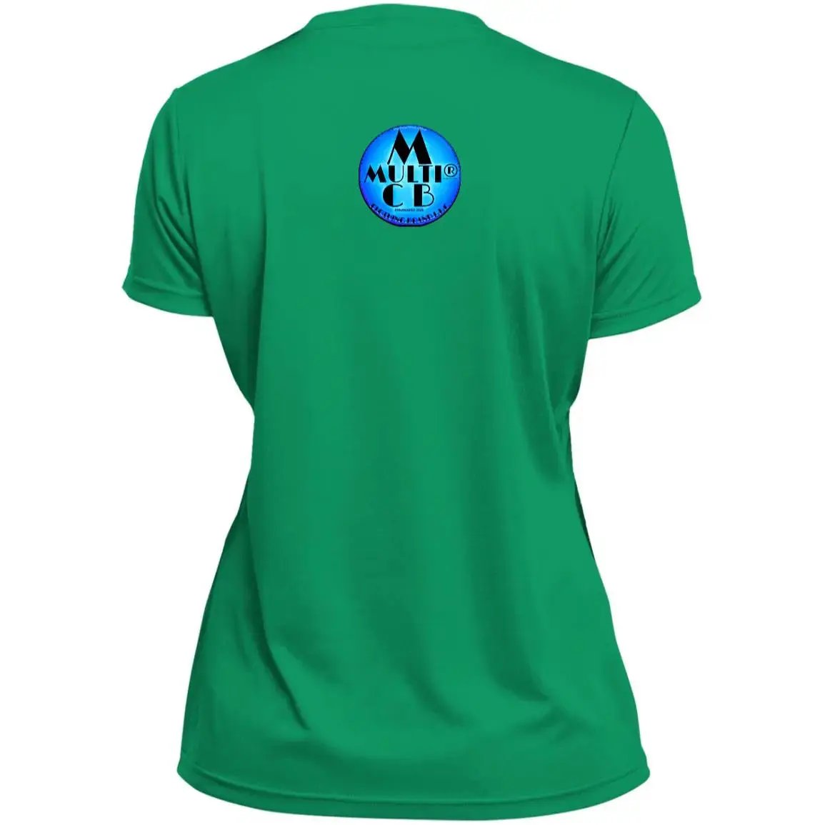 Multi Clothing Brand L.L.C - Owl - 1790 Ladies’ Moisture-Wicking V-Neck Tee CustomCat