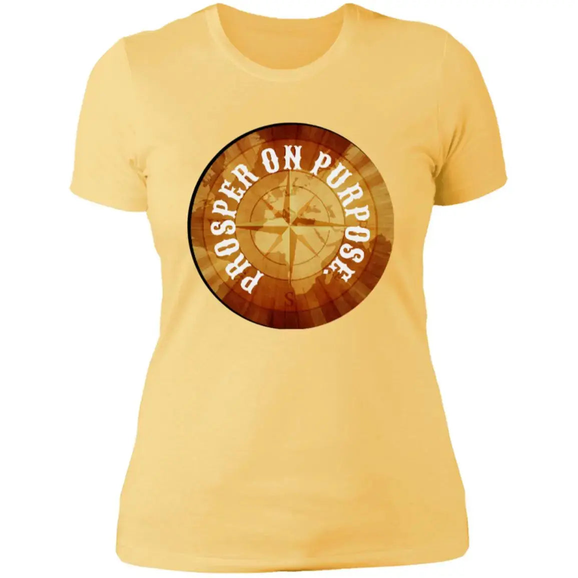 Prosper On Purpose Ladies TShirt CustomCat