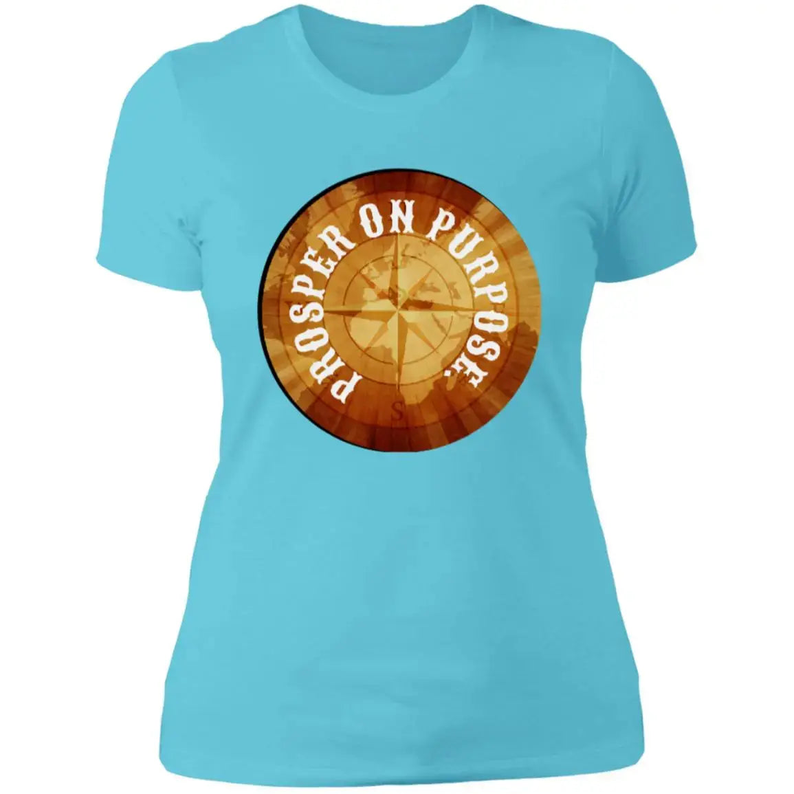 Prosper On Purpose Ladies TShirt CustomCat